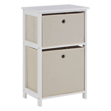 Lindo 2 Natural Fabric Drawers Cabinet - image 2