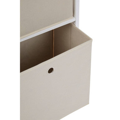 Lindo 2 Natural Fabric Drawers Cabinet - image 7