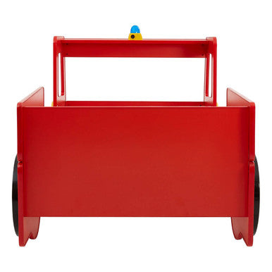 Kids Red Fire Engine Bed