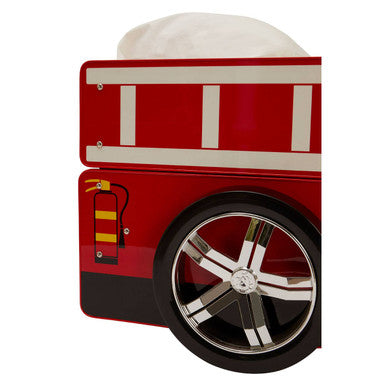 Kids Red Fire Engine Bed