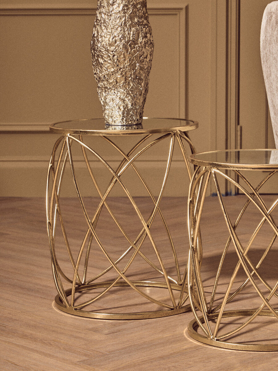 Arcana Set of Two Round Side Tables