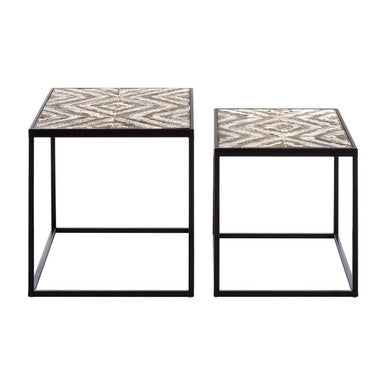 Lombok Set Of 2 Side Tables - image 1