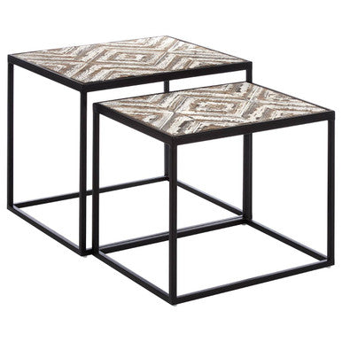 Lombok Set Of 2 Side Tables - image 2