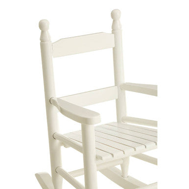 Kids White Rocking Chair