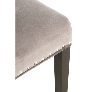 Regents Park Grey Velvet With Tufted Back Dining Chair - image 6