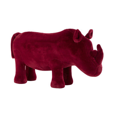 Rhino Maroon Animal Chair