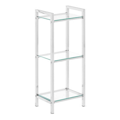 Dara 3 Tier Tempered Glass Shelf Unit