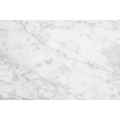 Henley White Marble and Black Frame Coffee Table