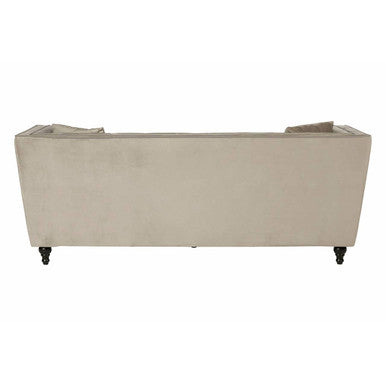 Ferris 3 Seat Mink Velvet Sofa
