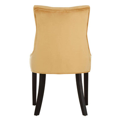Daxton Ochre Velvet Dining Chair - image 7