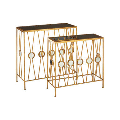 Faiza Set Of 2 Rectangular Console Tables - image 2