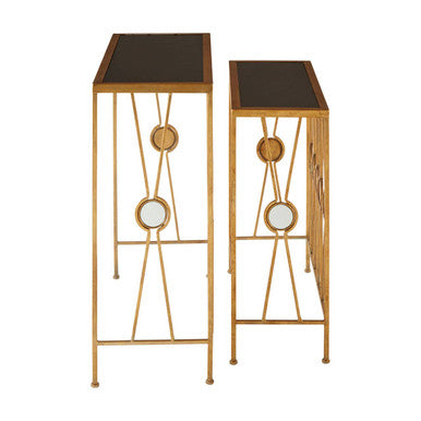 Faiza Set Of 2 Rectangular Console Tables - image 4