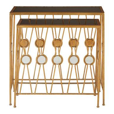Faiza Set Of 2 Rectangular Console Tables - image 1