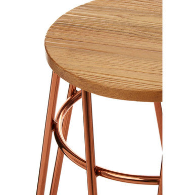 District Rose Gold Hairpin Stool
