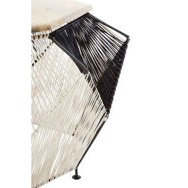 Fusion Black And Silver Coffee Table