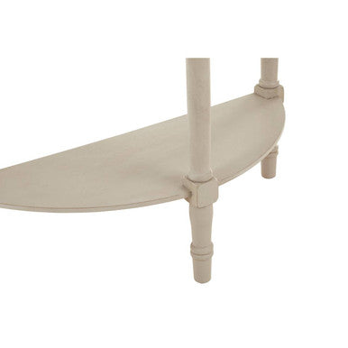Heritage Vintage Grey Half Round Console Table