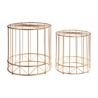 Set Of 2 Lexi Round Side Tables - image 2