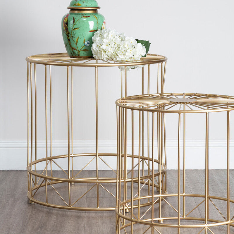 Set Of 2 Lexi Round Side Tables - image 3