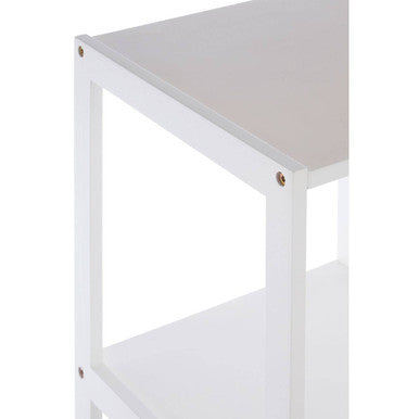 Dara 4 Tier White Bathroom Shelf