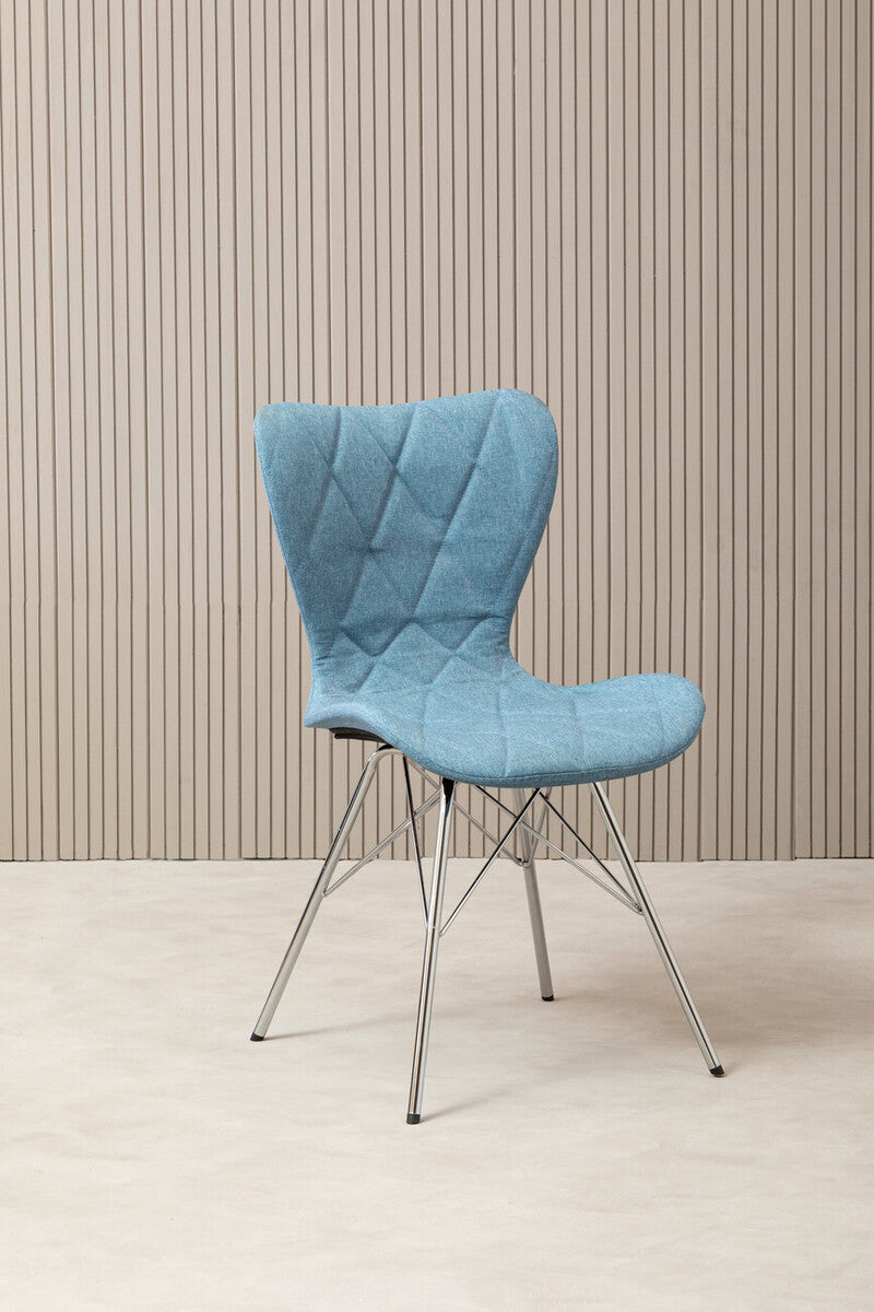 Stockholm Blue Dining Chair