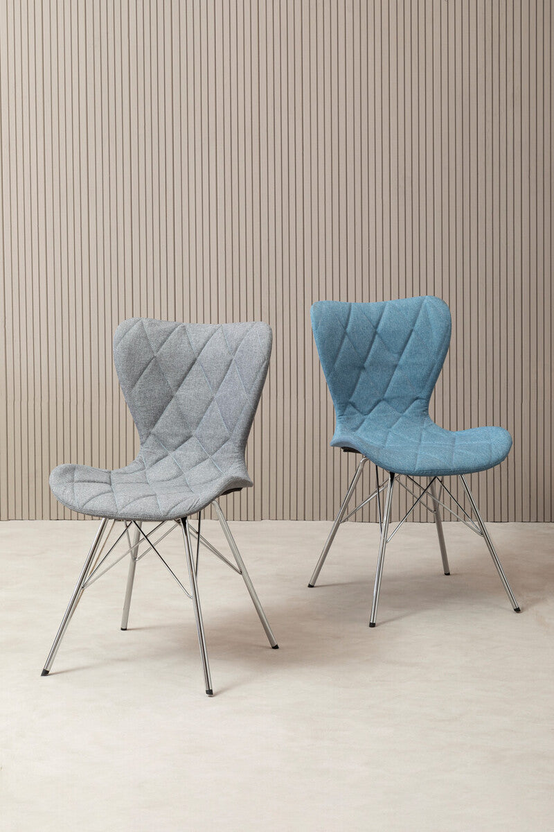 Stockholm Blue Dining Chair