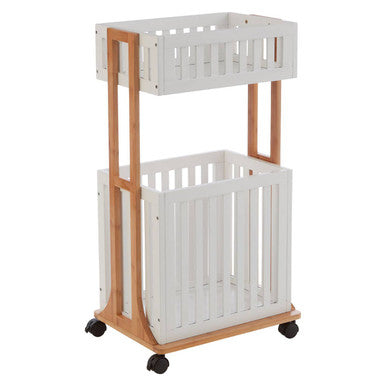 Nostra 2 Tier Storage Trolley