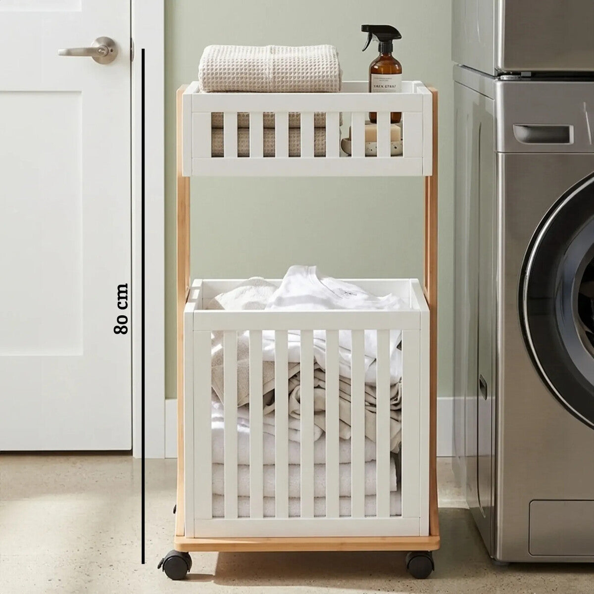 Nostra 2 Tier Storage Trolley