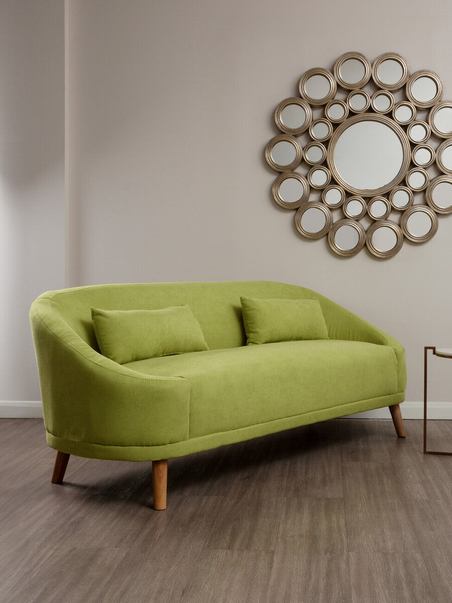 Holland Green Linen Sofa