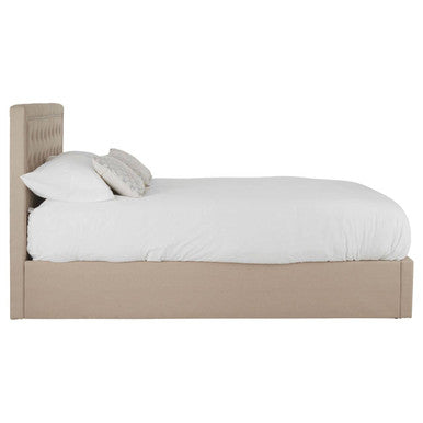 Hannah Beige Ottoman Double Bed