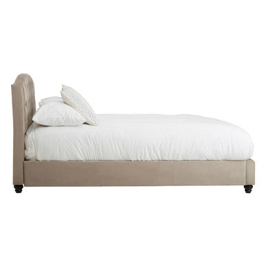 Josephine Mink Brushed Velvet Double Bed
