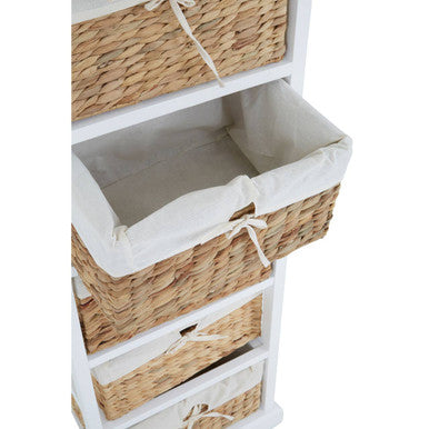 Ashby 5 Seagrass Drawer Chest