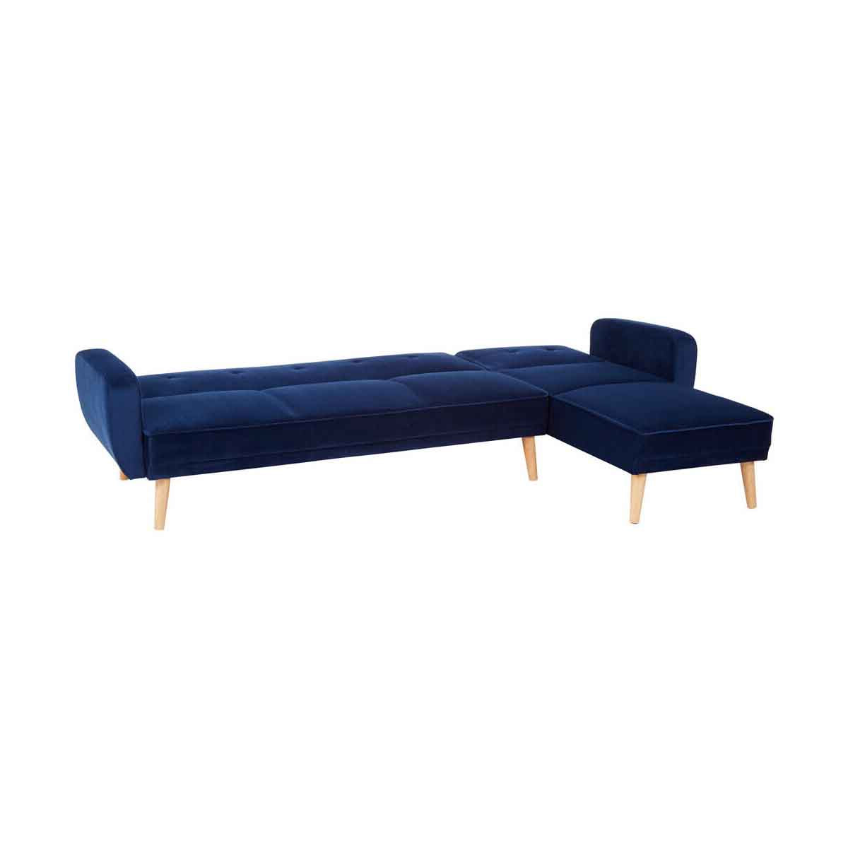 Serene 3 Seat Navy Sofa Bed