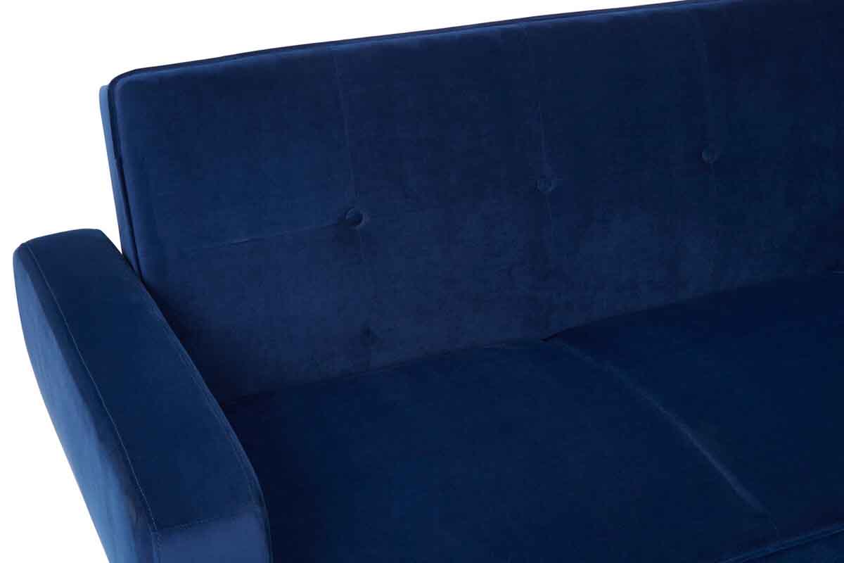 Serene 3 Seat Navy Sofa Bed