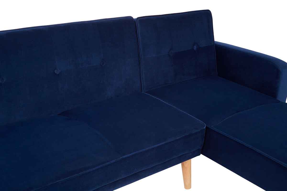 Serene 3 Seat Navy Sofa Bed
