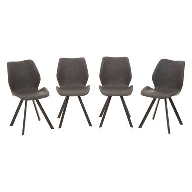 Weston Round Grey Dining Set