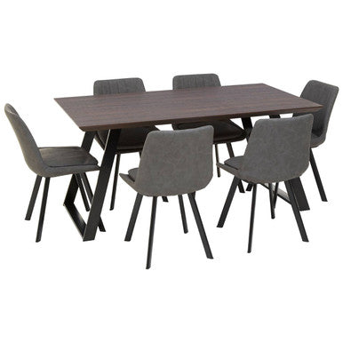 Westford Dining Table With 6 Chairs Set