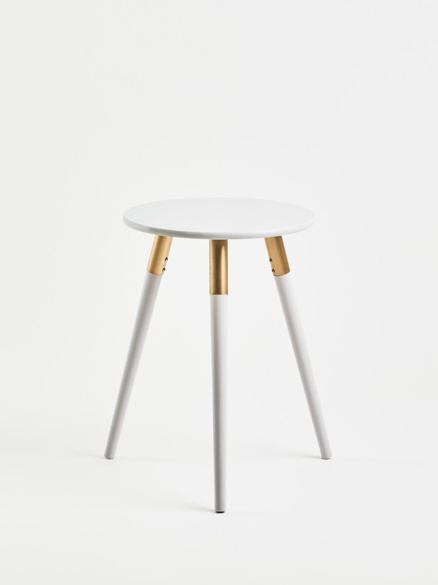Nostra Light Grey Side Table