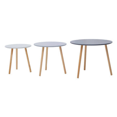 Nostra Set Of 3 Round Tables