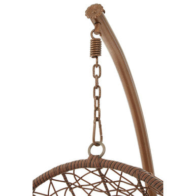 Goa Brown Rattan Hanging Chair