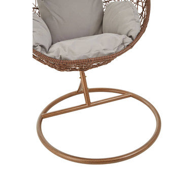 Goa Brown Rattan Hanging Chair