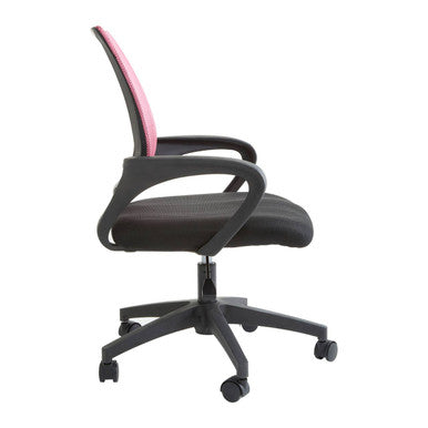 Frazer Pink Mesh Home Office Chair