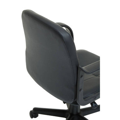 Flint Black Pu Home Office Chair
