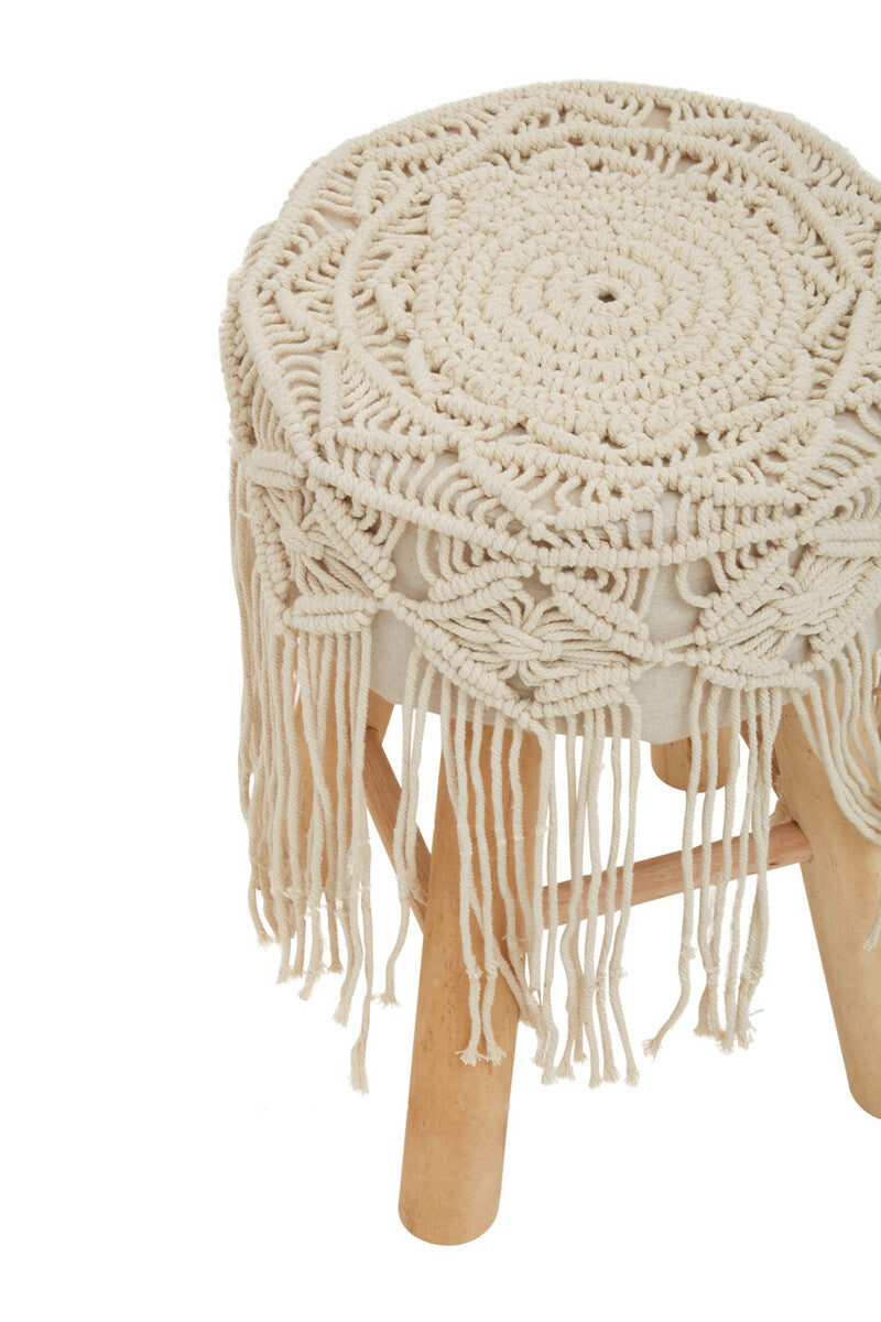 West Village Weave Seat Stool