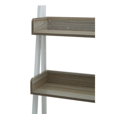 Bradbury Five Tier Oak Effect Shelf Unit