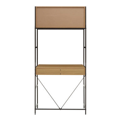 Bradbury Natural Oak Effect Shelf Unit