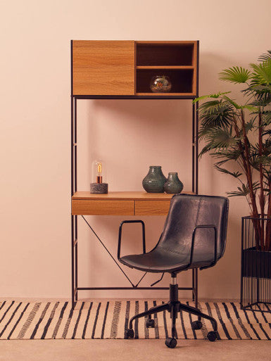 Bradbury Natural Oak Effect Shelf Unit