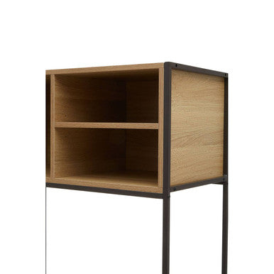 Bradbury Natural Oak Effect Shelf Unit