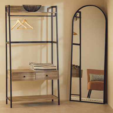 Bradbury Grey Oak Storage Unit