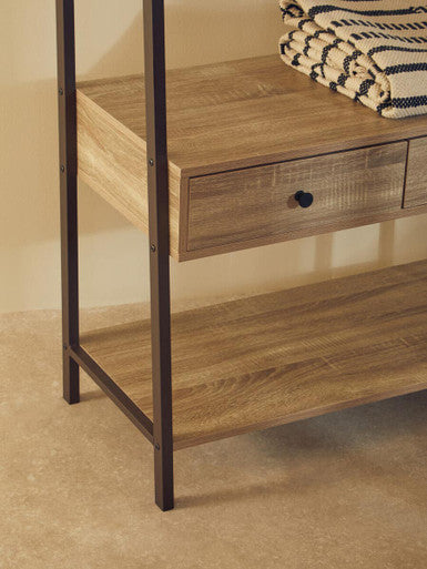 Bradbury Grey Oak Storage Unit
