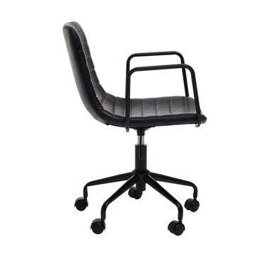 Forbes Black Home Office Chair - image 4